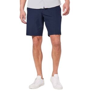 Lululemon Commission Short Slim Warpstreme True Navy Blue Golf Shorts Waist 33